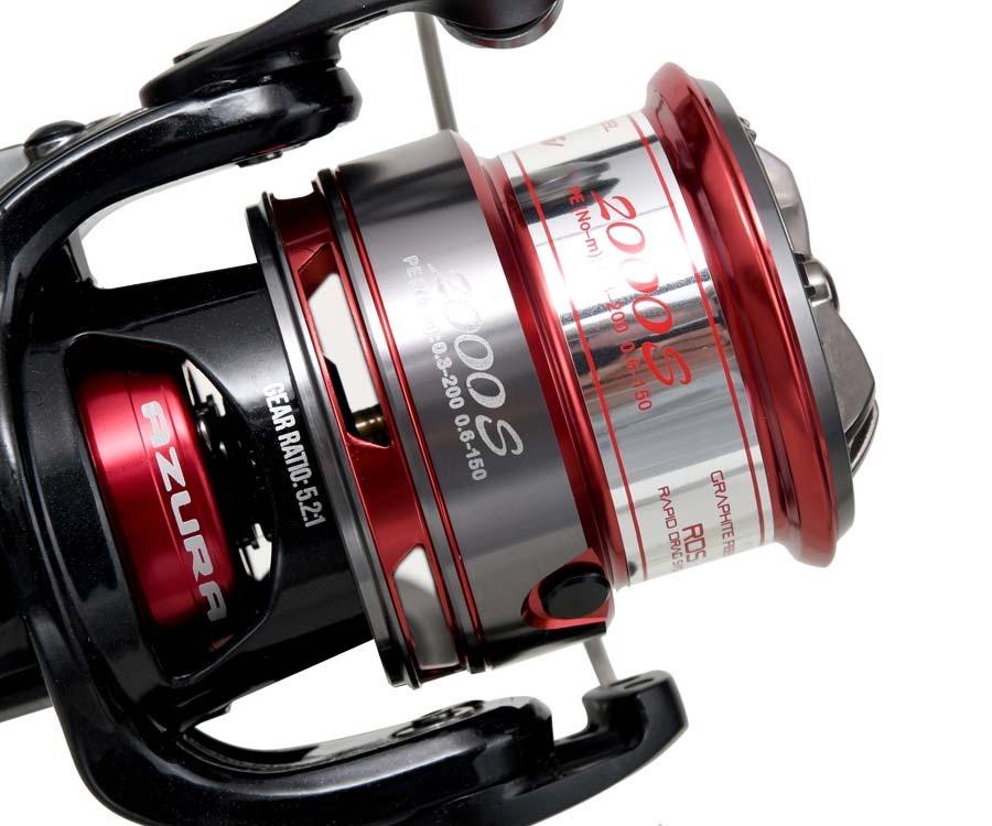 Катушка спиннинговая Azura Sawada 2000S (2738925199) - фото 2 Катушка спиннинговая Azura Sawada 2000S (2738925199) - фото 2
