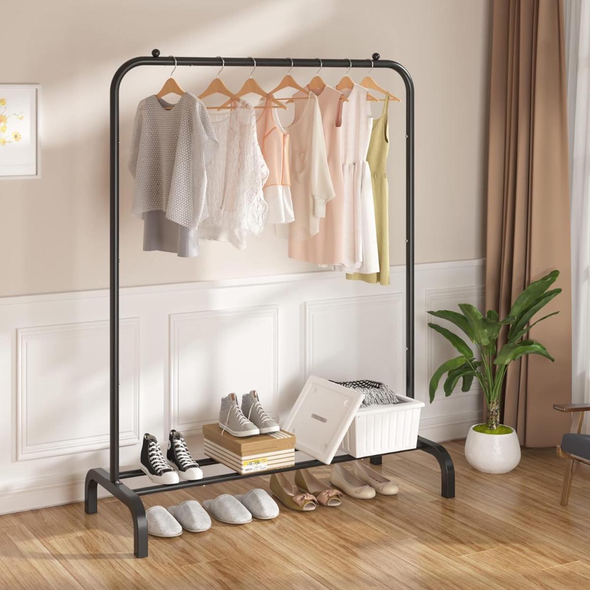 Вешалка-стойка для одежды Double Pole 110х40х150 см (R88771) - фото 4 Вешалка-стойка для одежды Double Pole 110х40х150 см (R88771) - фото 4