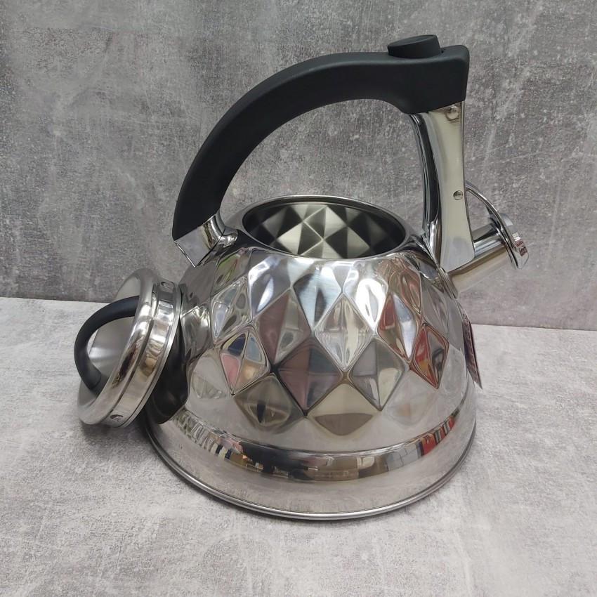 Чайник Bohmann BH-8084 з нержавіючої сталі 3,5 л (1821650616) - фото 2 Чайник Bohmann BH-8084 з нержавіючої сталі 3,5 л (1821650616) - фото 2