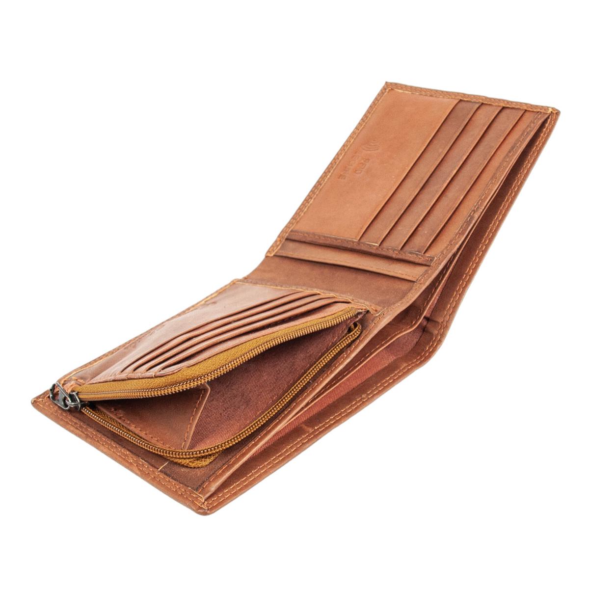 Гаманець шкіряний чоловічий Ridgeback JBNC39MN Tan (JBNC39MN TAN) - фото 4 Гаманець шкіряний чоловічий Ridgeback JBNC39MN Tan (JBNC39MN TAN) - фото 4