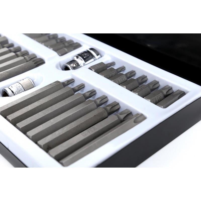 Набор бит TORX HEX SPLINE KD10220 40 шт. - фото 3 Набор бит TORX HEX SPLINE KD10220 40 шт. - фото 3