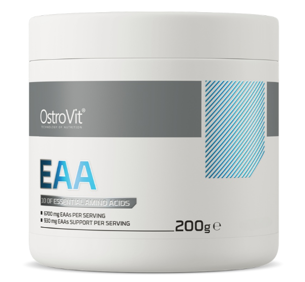 Комплекс незамінних амінокислот OstroVit EAA Полуничний крем 200 г