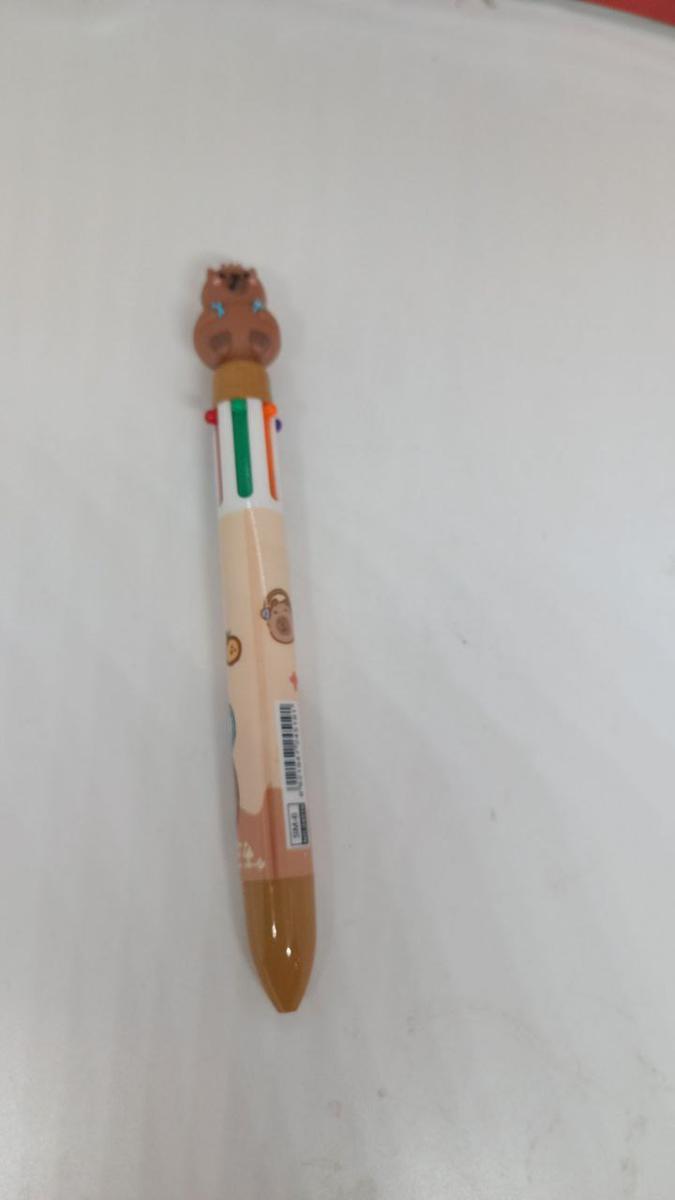 Ручка різнокольорова кулькова Capybara 15 см - фото 3 Ручка різнокольорова кулькова Capybara 15 см - фото 3