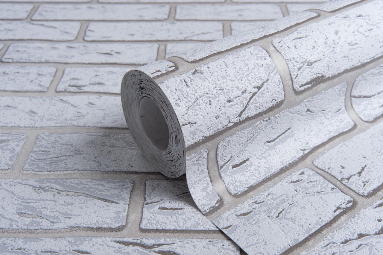 Обои флизелиновые Vinil Саман ДХV-1488 вспененный винил LS 1,06х10,05 м Серый