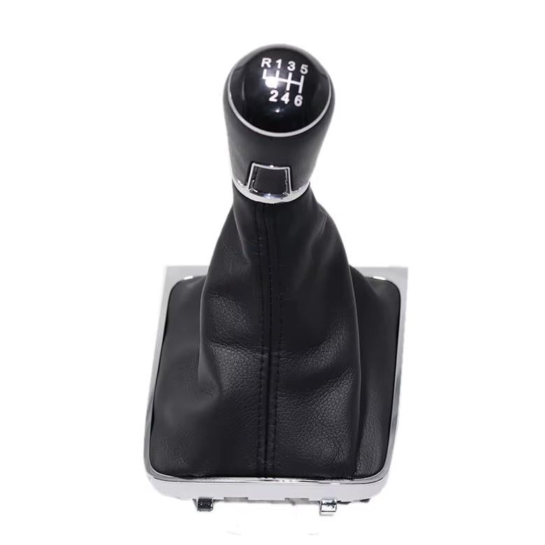 Ручка КПП з чохлом Volkswagen Passat B6 2005-2012 пластикова R6 speed FXVW-111/6 (654643)