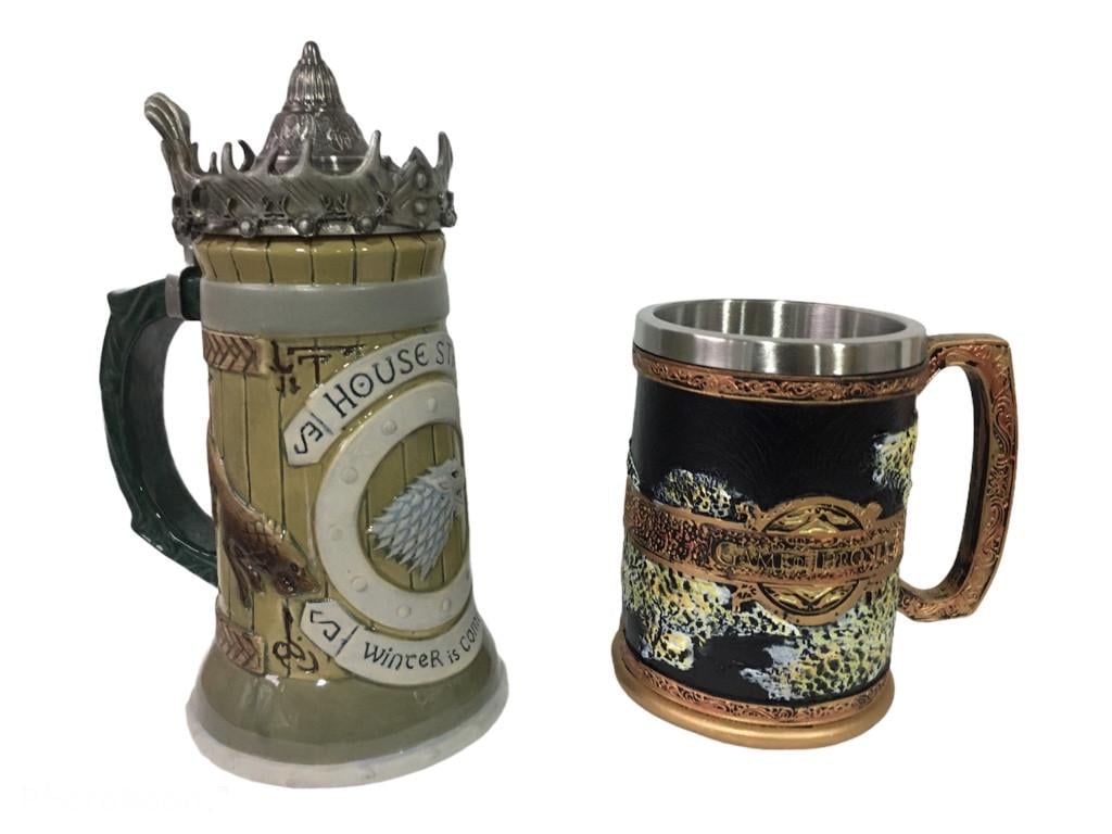 Подарунковий набір гуртка House Stark Гра Престолів та Кружка Сім Королівств 650/550 мл - фото 1 Подарунковий набір гуртка House Stark Гра Престолів та Кружка Сім Королівств 650/550 мл - фото 1