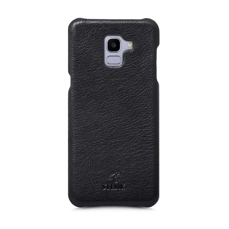 Кожаная накладка Stenk Cover для Samsung Galaxy J6 (2018) Черный (69429) Кожаная накладка Stenk Cover для Samsung Galaxy J6 (2018) Черный (69429)