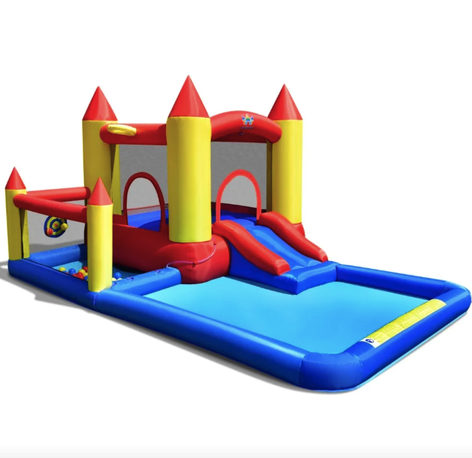 Надувной водный центр Costway Happyland с горкой 400 см с вентилятором (4999) Надувной водный центр Costway Happyland с горкой 400 см с вентилятором (4999)