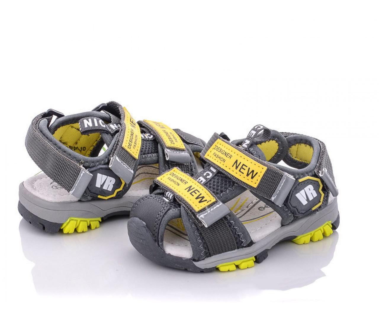 Сандалі для хлопчиків Kimboo D2291-1D/23 р. 23 Сірий