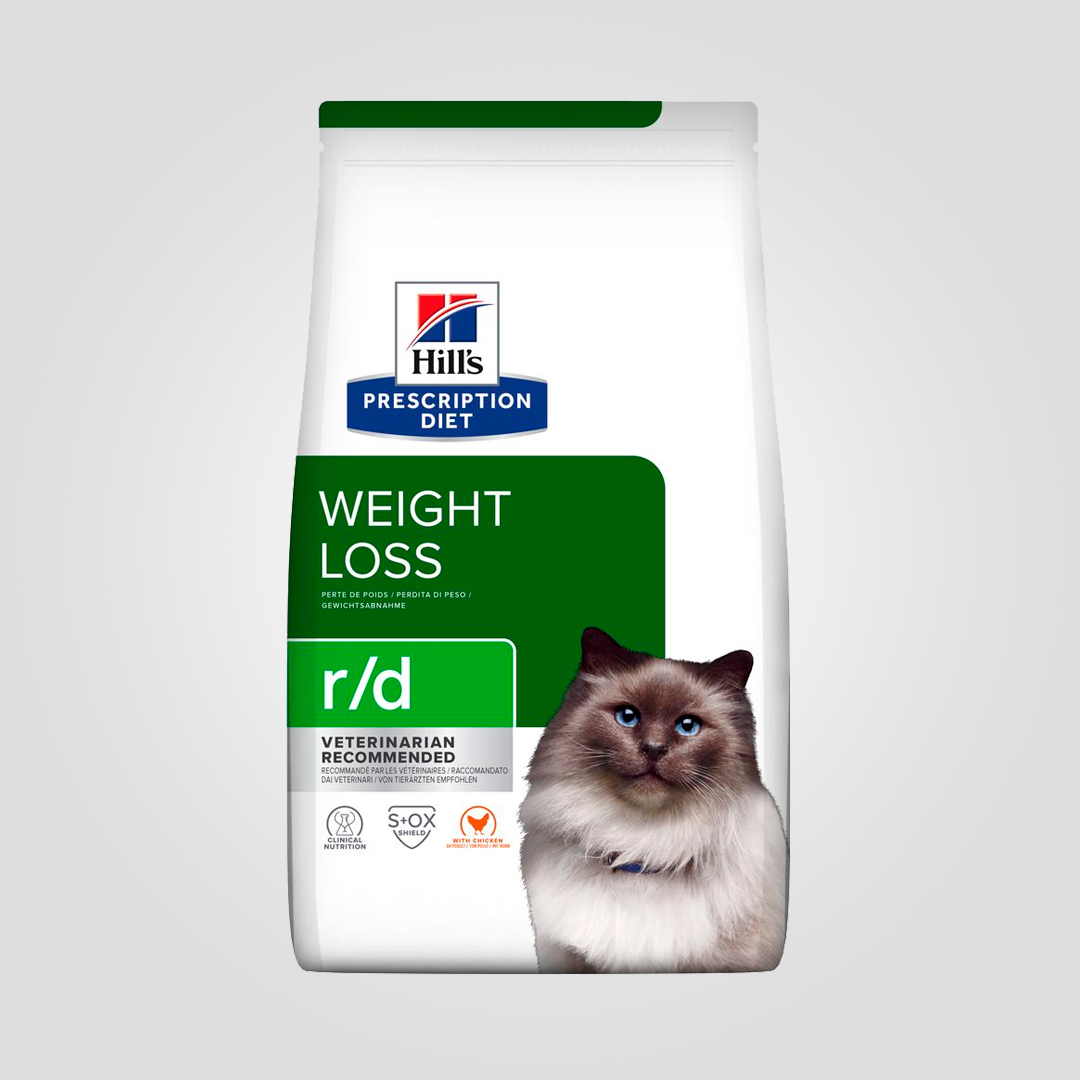 Корм сухой Hill's Prescription Diet Feline R/D для кошек для снижения веса 1,5 кг (2223601753)
