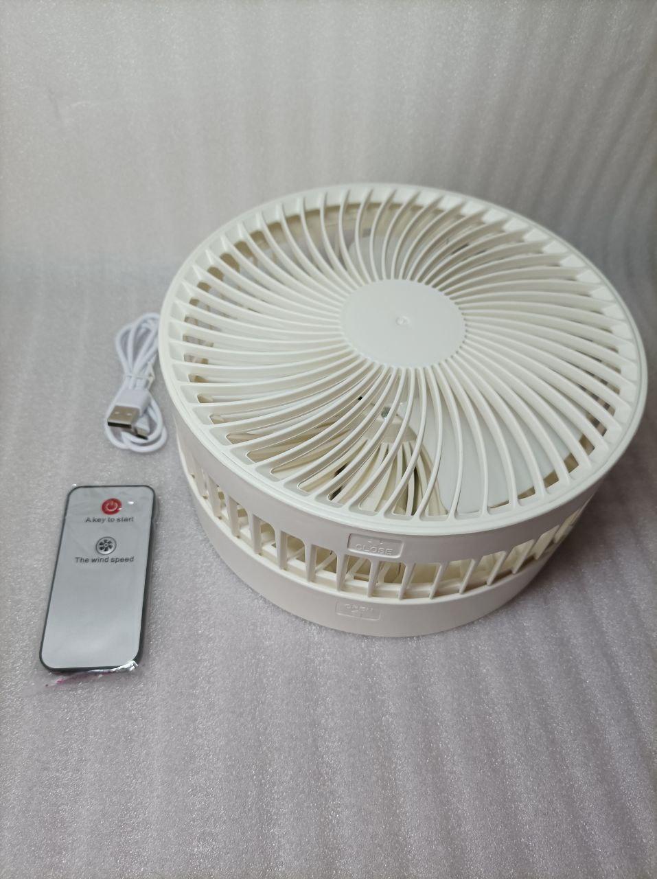 Вентилятор телескопічний на акумуляторі Li-ion 7200 mAh з пультом ДУ Білий (1777409410) - фото 9 Вентилятор телескопічний на акумуляторі Li-ion 7200 mAh з пультом ДУ Білий (1777409410) - фото 9