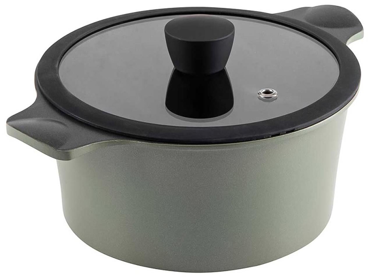 Кастрюля Ringel Zitrone Olive 2,5 л с крышкой 20 см (RG-2108-20/OL)