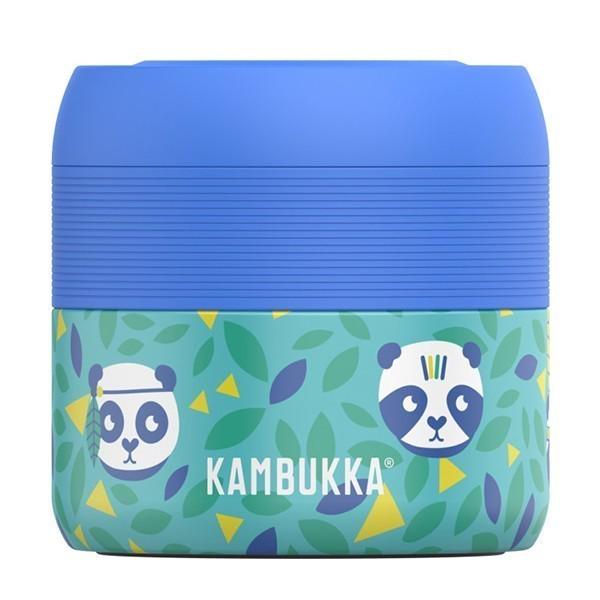 Термос для еды Kambukka Bora Chief Panda 400 мл Сине-зеленый (11-06001)