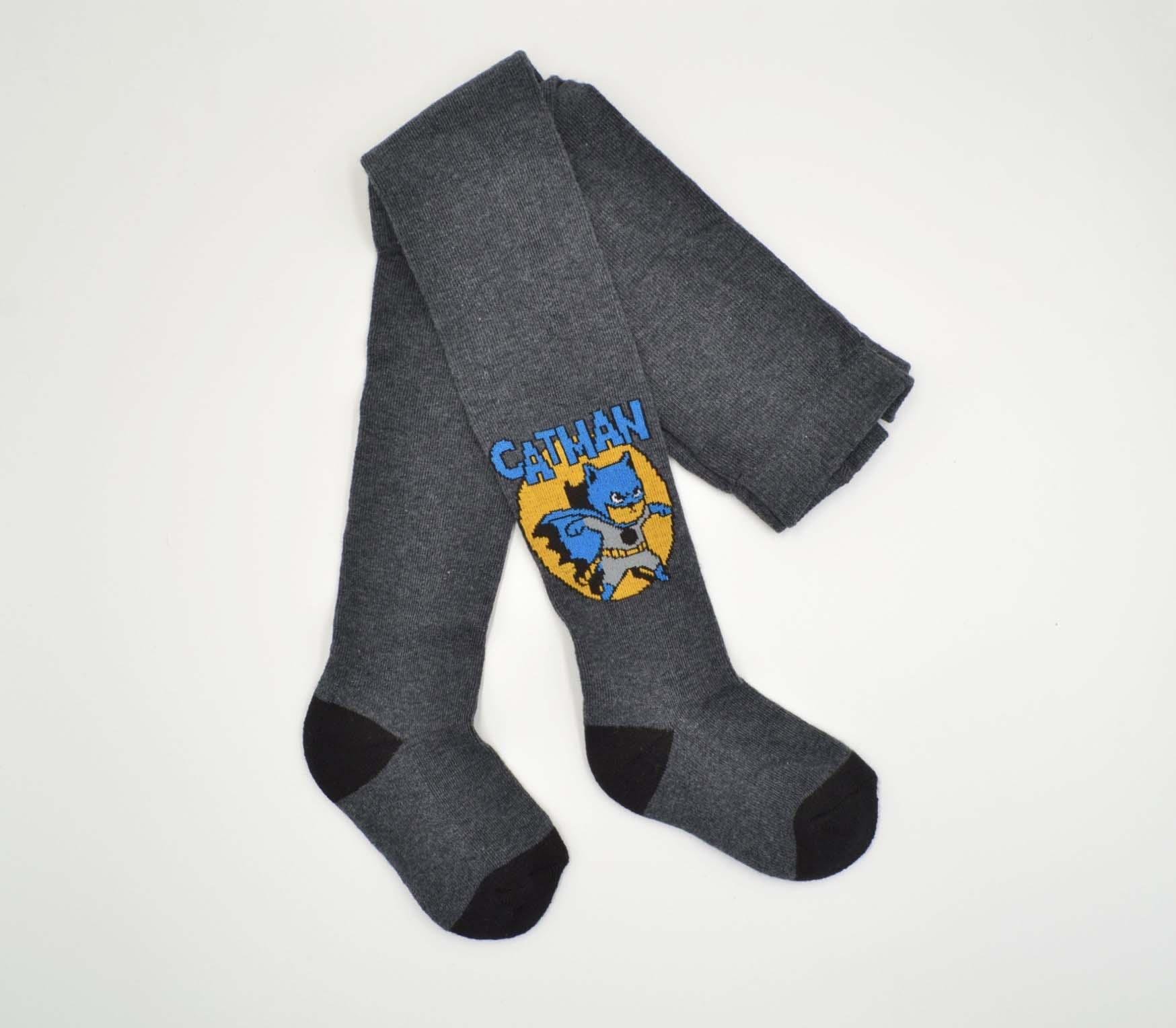 Колготки детские с махровой стопой Легка хода 8275 98-104 см Темно-серый меланж