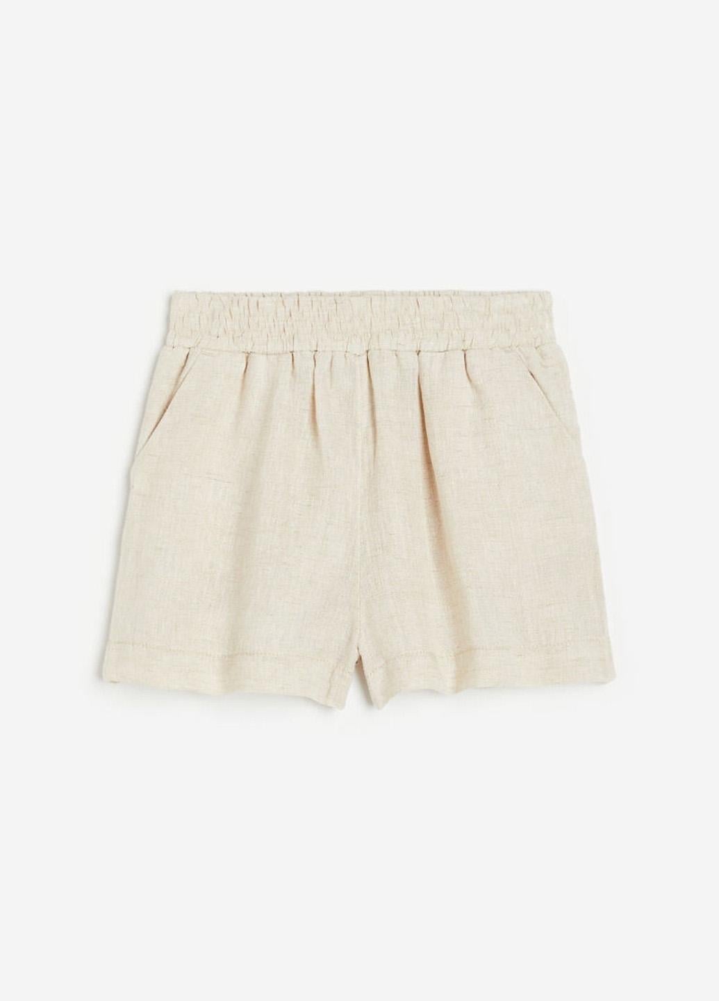 Шорти H&M р. 86 см Бежевий (A31011434153)
