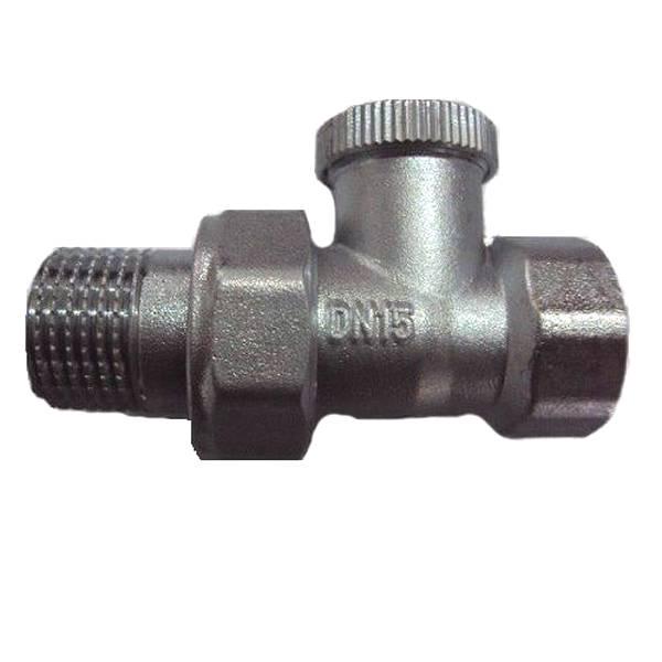 Кран радиаторный прямой ARCO SPAIN 1/2" ВН с накидной гайкой под нижний ключ (46673)