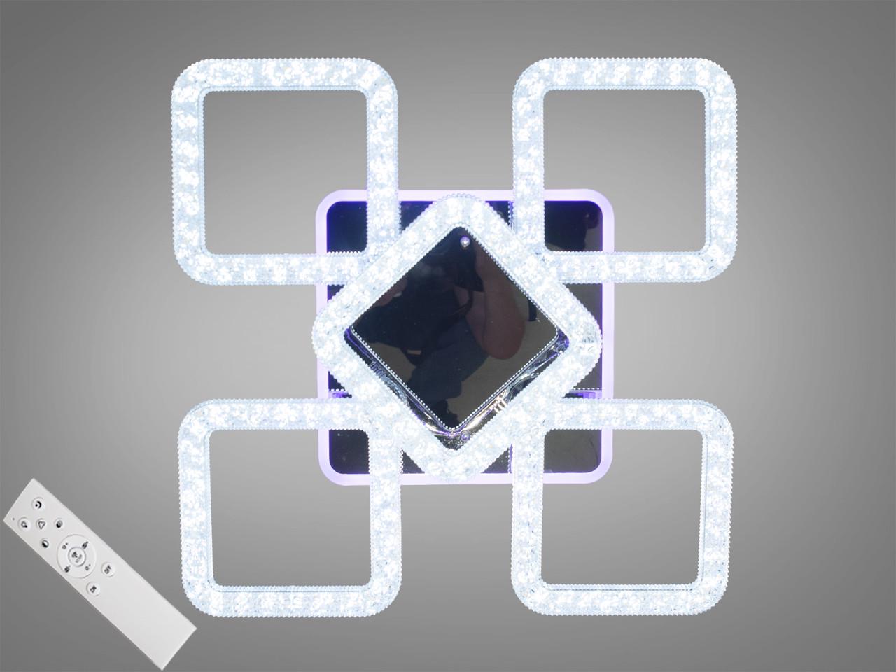 Люстра потолочная с диммером LED MX2771/4+1L HR 3col dim (2437599253)