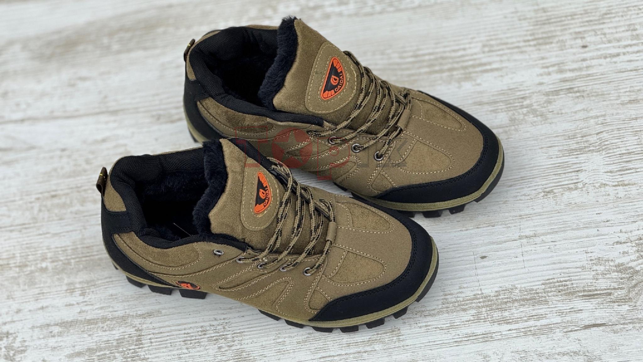 Кросівки чоловічі зимові 3504 на шнурках р. 41 Коричневий - фото 4 Кросівки чоловічі зимові 3504 на шнурках р. 41 Коричневий - фото 4