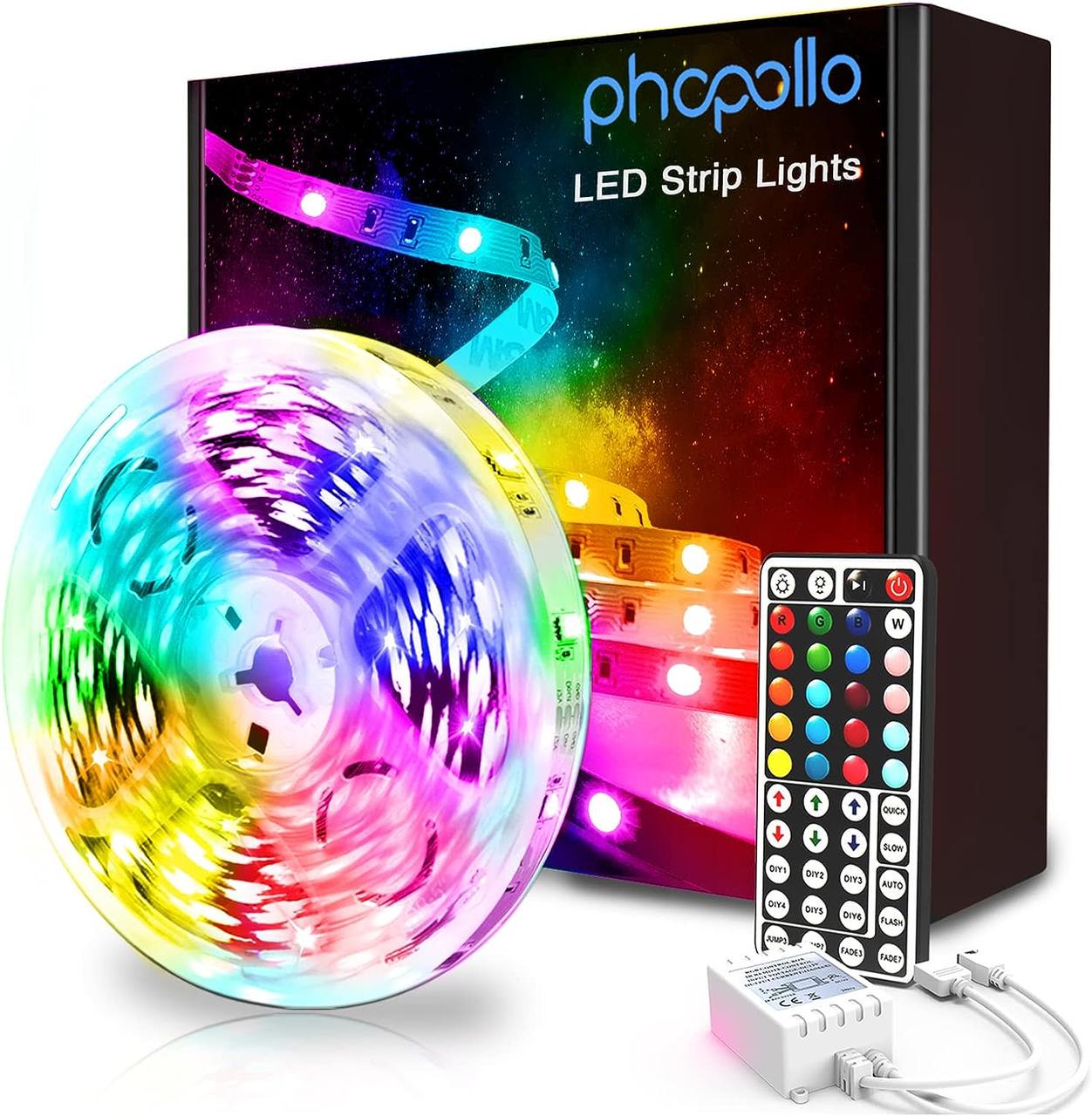 Лента светодиодная phopollo меняет цвет 5 м