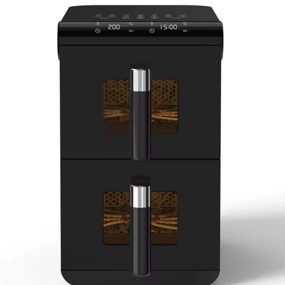 Аэрофритюрница двухкамерная Zepline ZP-212 4200 Вт 16 л 2х8 л (ZPBT004) Аэрофритюрница двухкамерная Zepline ZP-212 4200 Вт 16 л 2х8 л (ZPBT004)