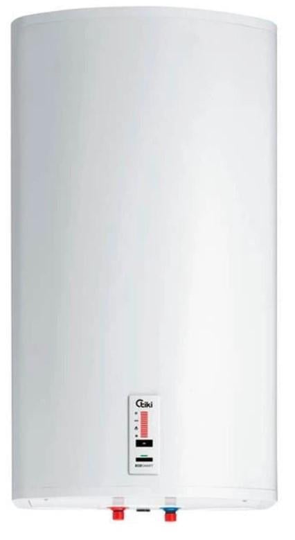 Бойлер плоский TIKI Supr F 30 V9 с медным ТЭН-ом EcoSmart 30 л Белый