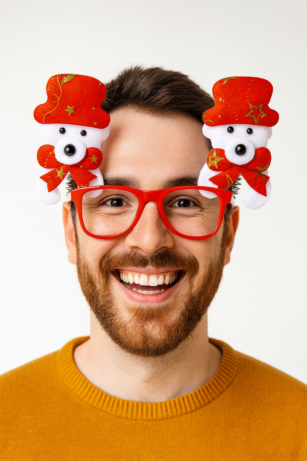 Очки карнавальные Новогодние Мишки без стекла универсальные (29674742) - фото 4 Очки карнавальные Новогодние Мишки без стекла универсальные (29674742) - фото 4