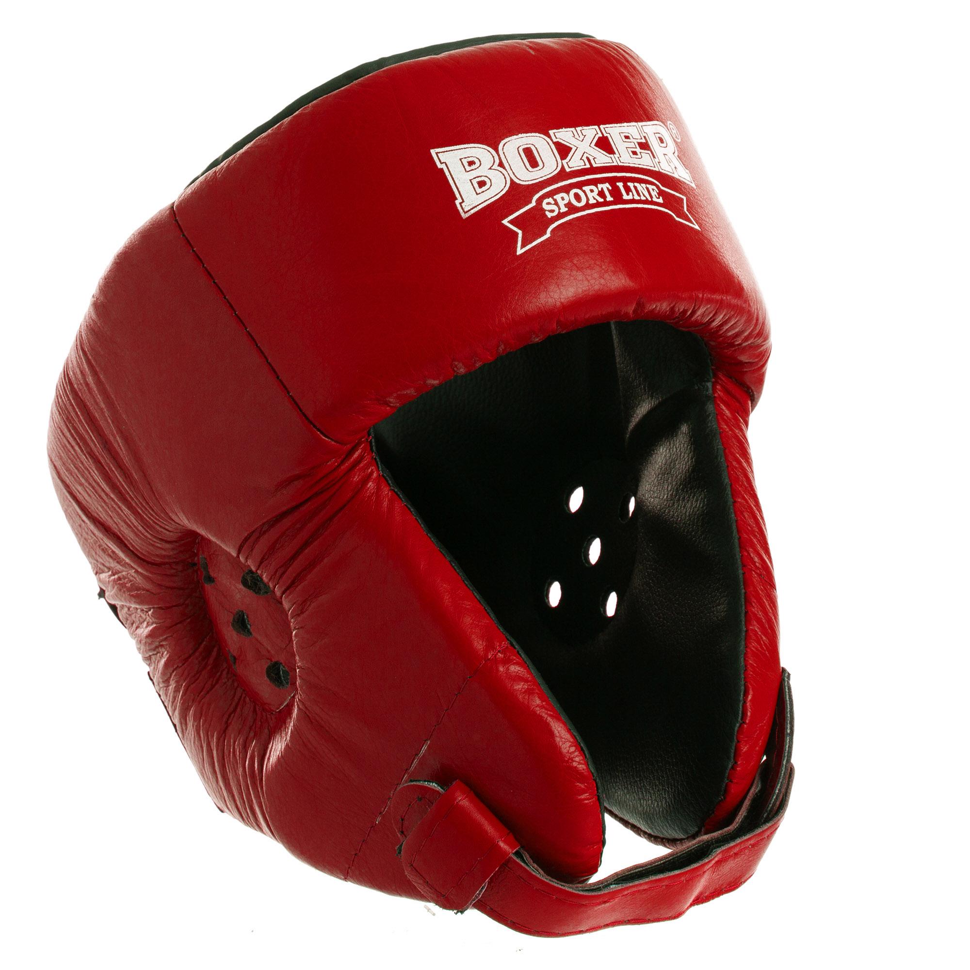 Шлем боксерский открытый BOXER Pro 2027 M Красный (33229089)