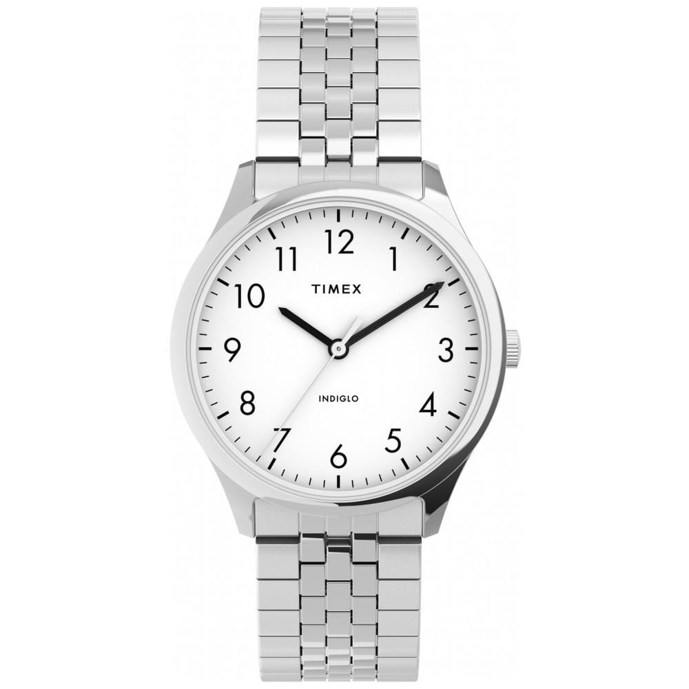 Наручний годинник жіночий Timex Easy Reader кварцевий Silver (Tx2u40300)