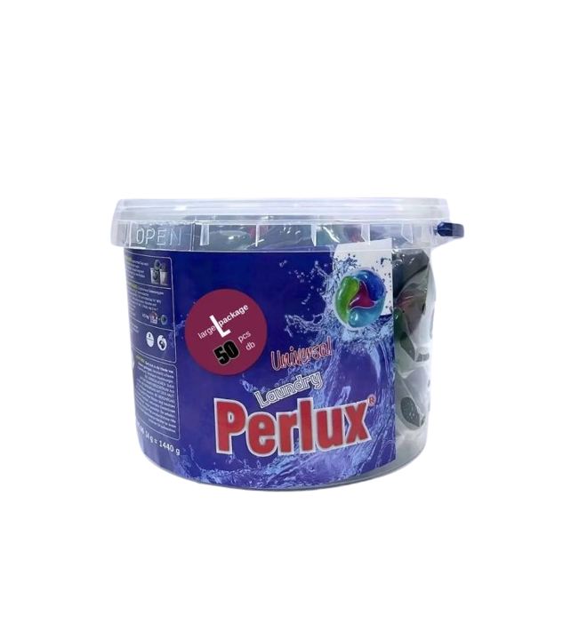 Капсули для прання Perlux 4 компоненти 50 шт.