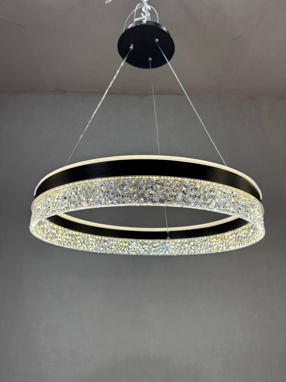 Люстра светодиодная Zilini С2312/500BK 72W Черный (30245496) - фото 2 Люстра светодиодная Zilini С2312/500BK 72W Черный (30245496) - фото 2