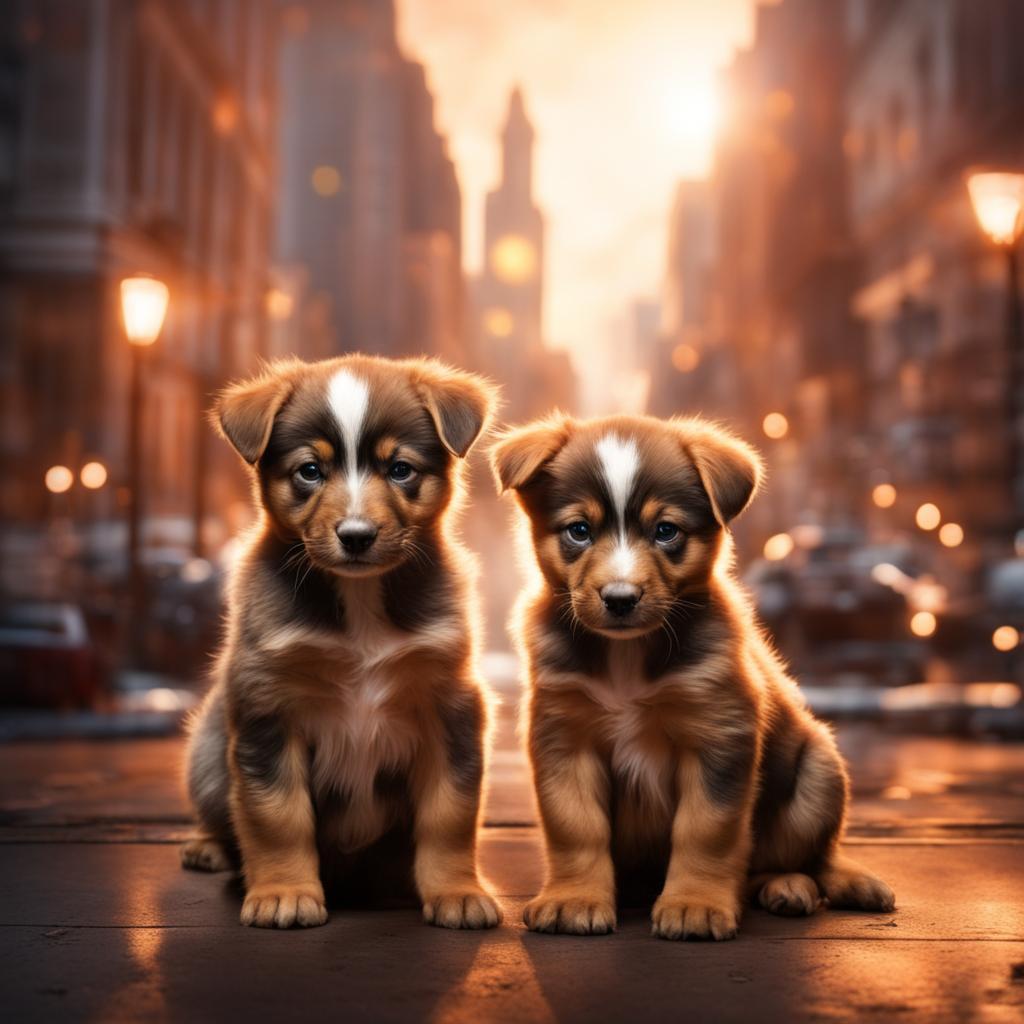 Пазл дерев'яний класичний Цуценята А4 картонна коробка 100 ел. (Dem77-KART-А4-Class)