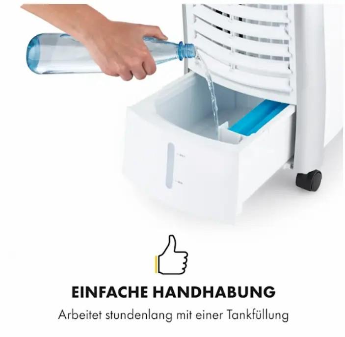 Повітроохолоджувач з вентилятором KLARSTEIN Maxfresh 4в1 функція таймера 55 Вт 6 л (55) - фото 3 Повітроохолоджувач з вентилятором KLARSTEIN Maxfresh 4в1 функція таймера 55 Вт 6 л (55) - фото 3