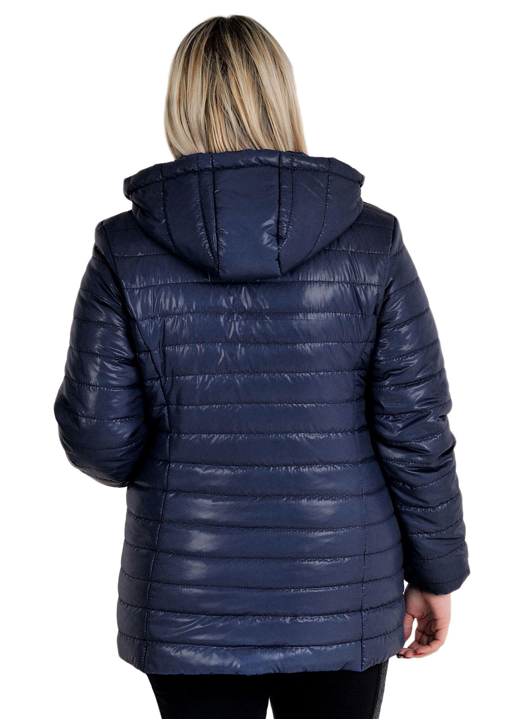 Куртка жіноча демісезонна San-A-Belle Леді L Синій (29226739) - фото 3 Куртка жіноча демісезонна San-A-Belle Леді L Синій (29226739) - фото 3