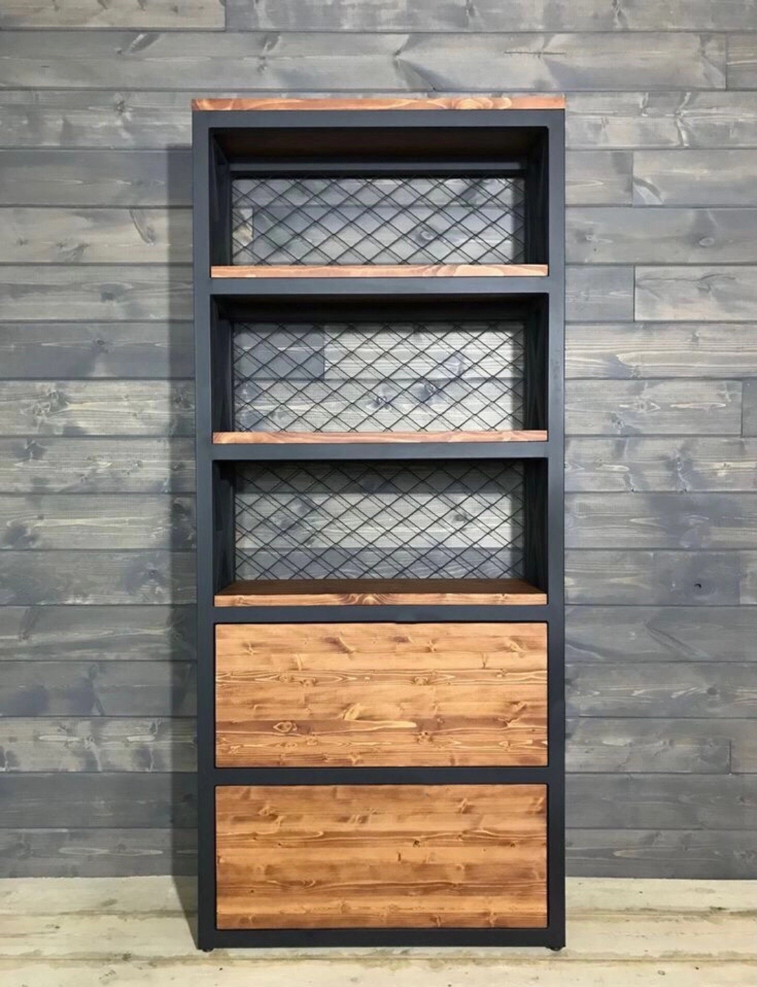 Cтеллаж EcoLoft IN-2369 в стиле лофт (25250390) Cтеллаж EcoLoft IN-2369 в стиле лофт (25250390)