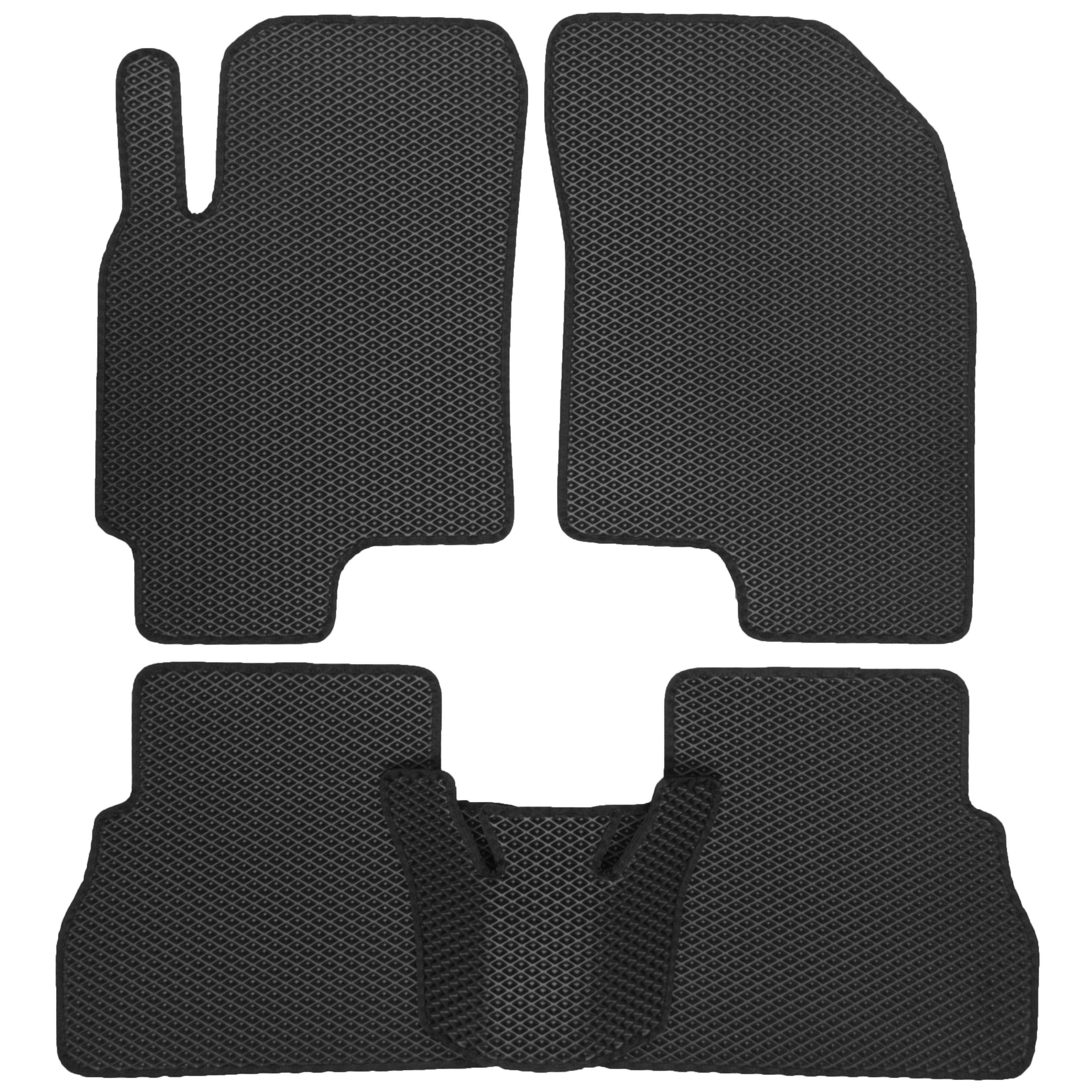 Коврики в салон для Chevrolet Epica '07-12 EVA-полимерные Черный