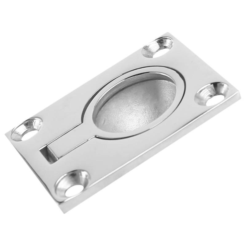 Ручка потайная для дверей Metalvis с кольцом нержавеющая сталь 47х38 мм 1 шт. (NM400NM48241473801) - фото 2 Ручка потайная для дверей Metalvis с кольцом нержавеющая сталь 47х38 мм 1 шт. (NM400NM48241473801) - фото 2