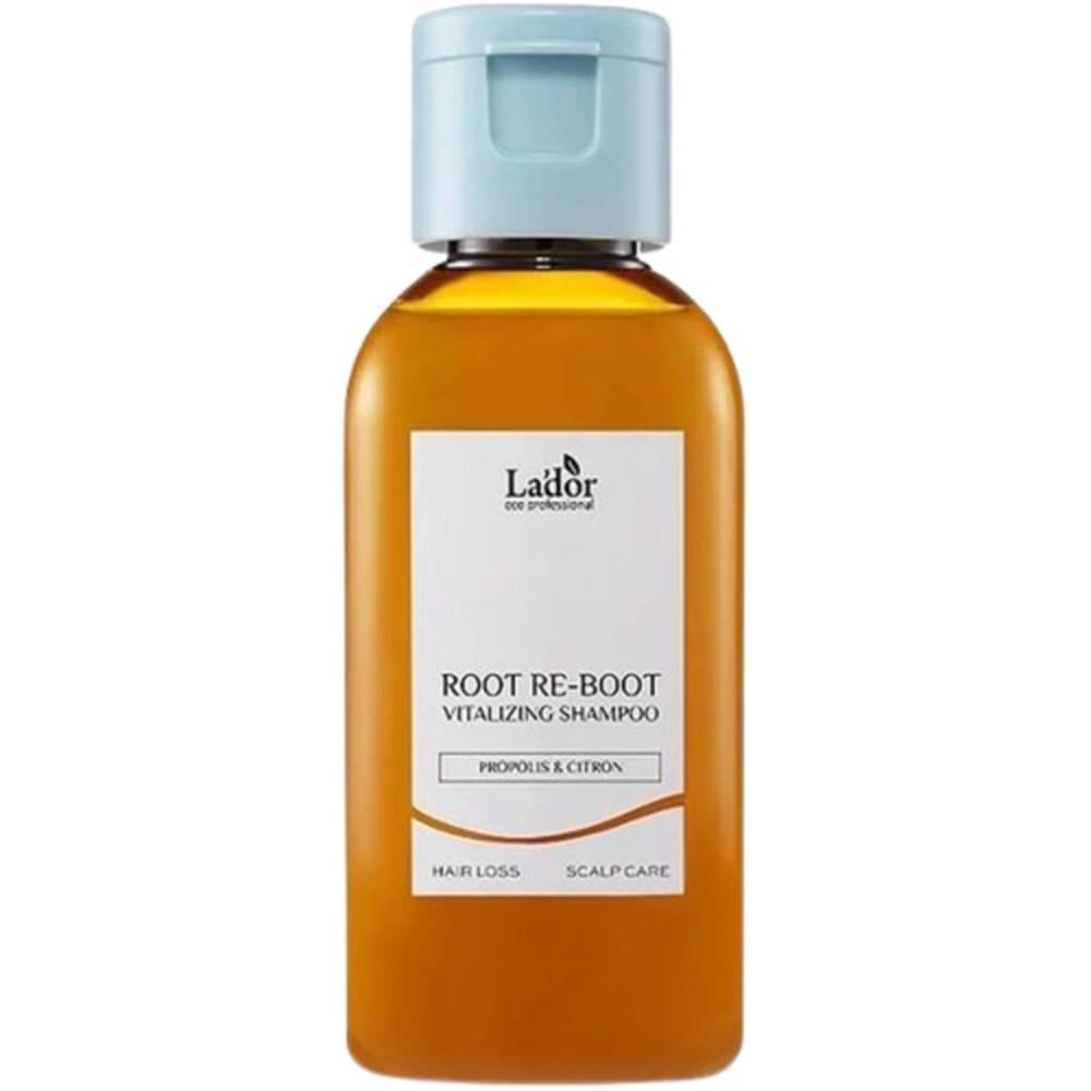 Шампунь від випадіння волосся La'dor Root Re-Boot Vitalizing Shampoo Propolis & Citron для сухої шкіри голови 50 мл (2283999717)