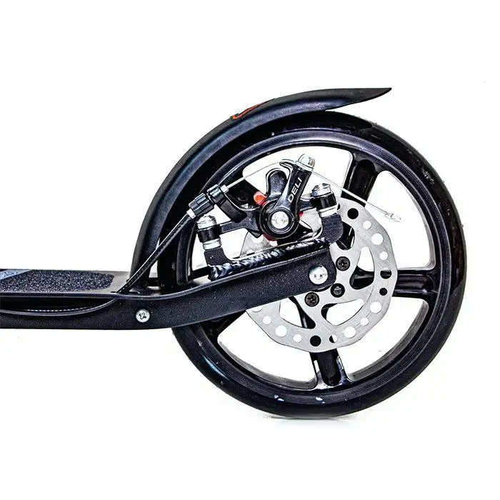 Самокат металевий Scale Sports SS-12 з дисковим гальмом і LED-ліхтарем (2489476388) - фото 5 Самокат металевий Scale Sports SS-12 з дисковим гальмом і LED-ліхтарем (2489476388) - фото 5