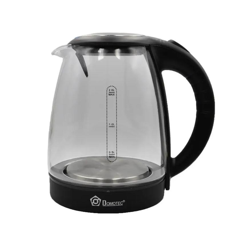 Электрочайник Domotec MS-8110 2200 Вт 2 л Черный (9009) Электрочайник Domotec MS-8110 2200 Вт 2 л Черный (9009)