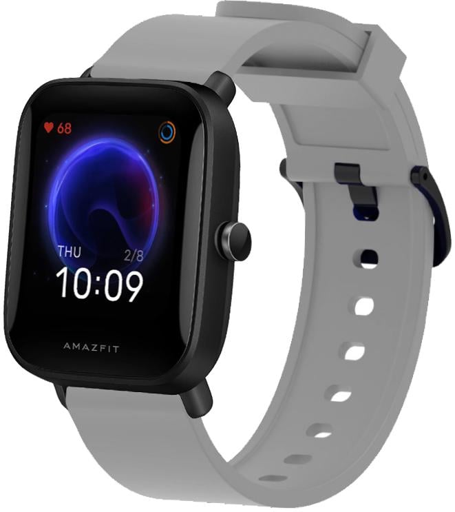 Ремінець силіконовий Like для Amazfit Bip U Grey (18377)