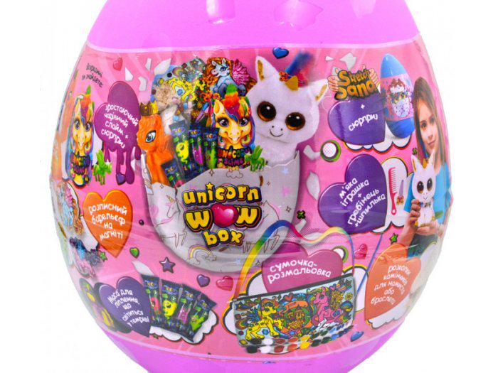 Набір для творчості Danko toys Unicorn WOW Box 24 пр. Рожевий (39397118) - фото 2