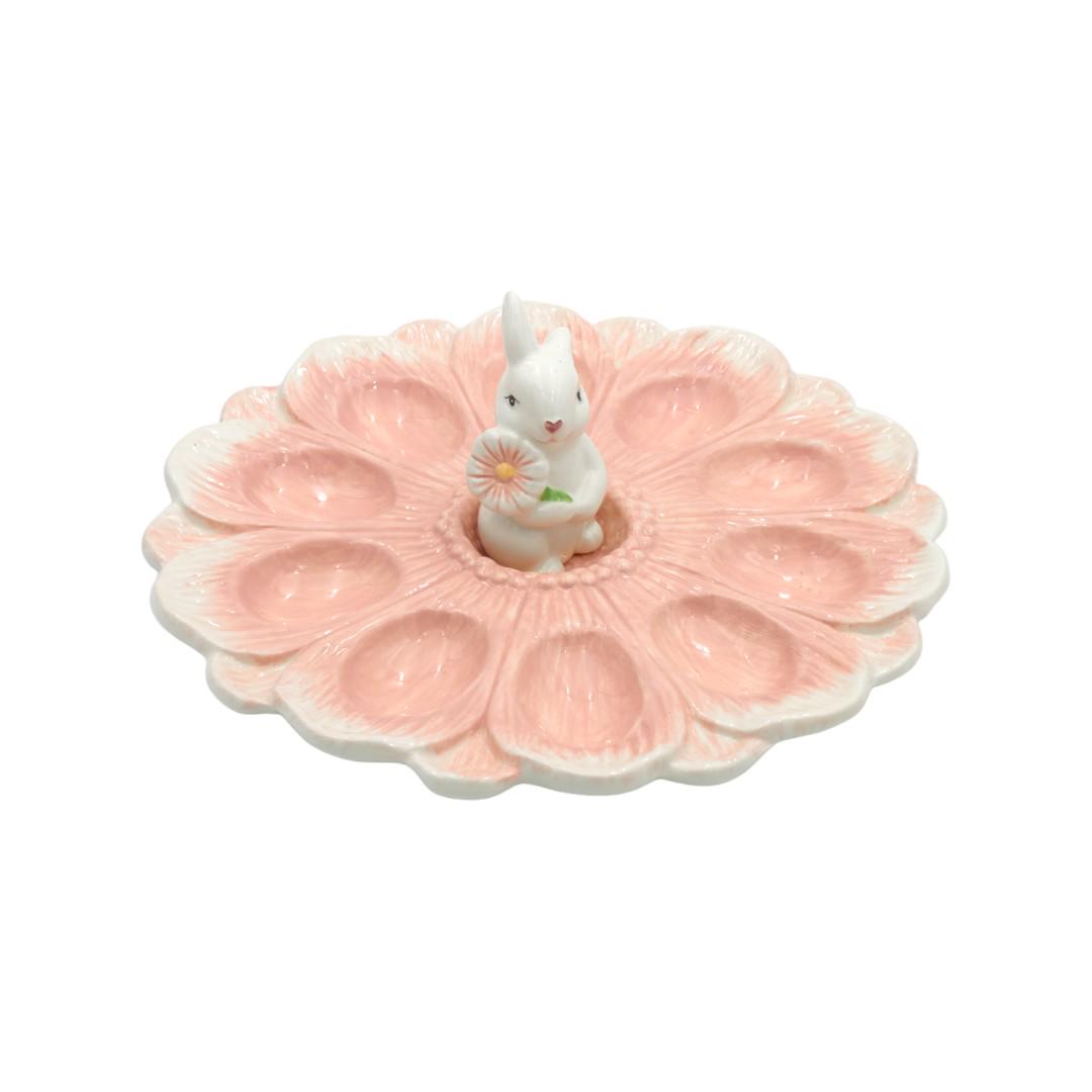 Подставка Зайка керамическая для 10 яиц 26 см (01_P0202021274) - фото 2 Подставка Зайка керамическая для 10 яиц 26 см (01_P0202021274) - фото 2