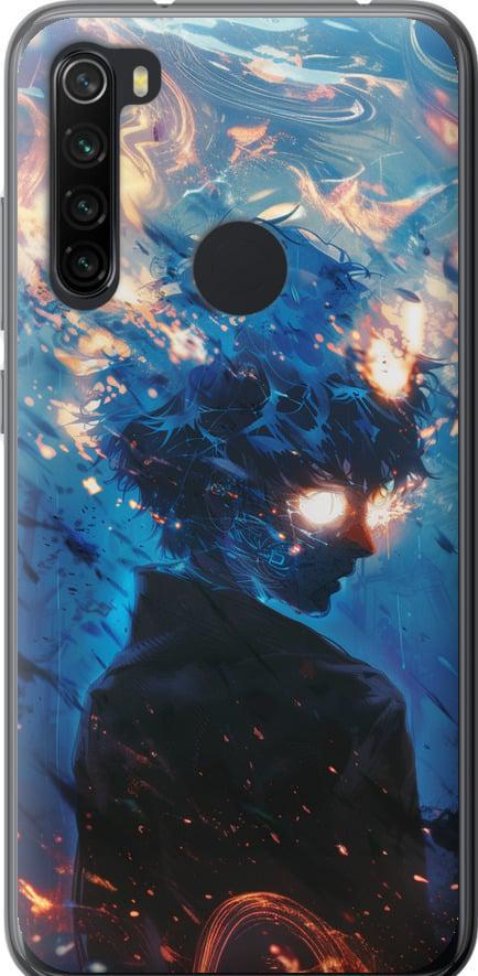 Чехол на Xiaomi Redmi Note 8 Сатору Годжо (6129t-1787-42517)