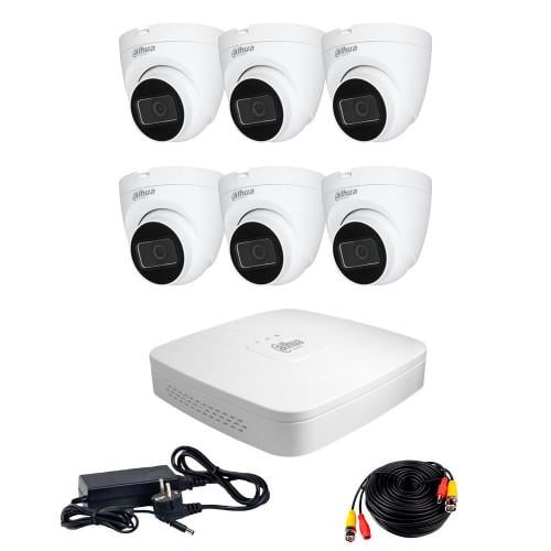Комплект видеонаблюдения Dahua HDCVI-6D KIT Audio (30341)