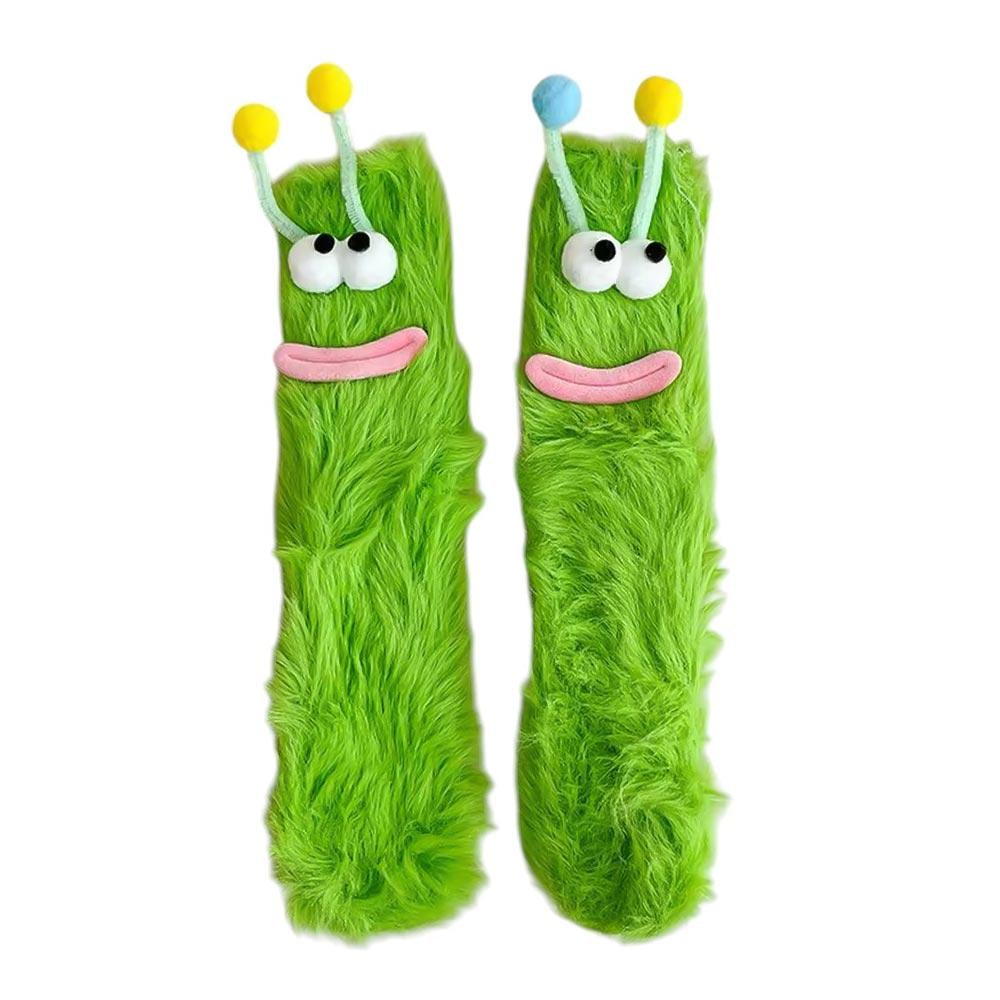 Носки мягкие Мультяшные Зеленый (NS0089) Носки мягкие Мультяшные Зеленый (NS0089)