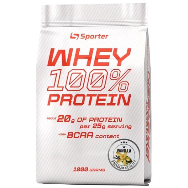 Протеин Sporter Whey 100% Protein 1000 г 40 порций Vanilla (000023829)