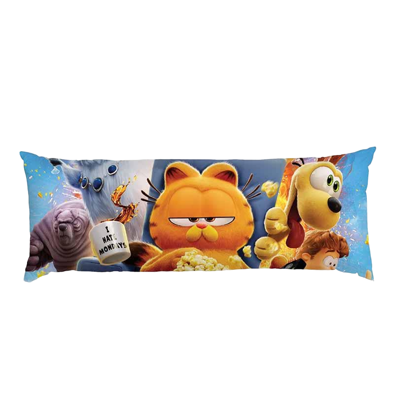 Подушка дакимакура Cat Garfield Movie габардин 70х30 см (113830)
