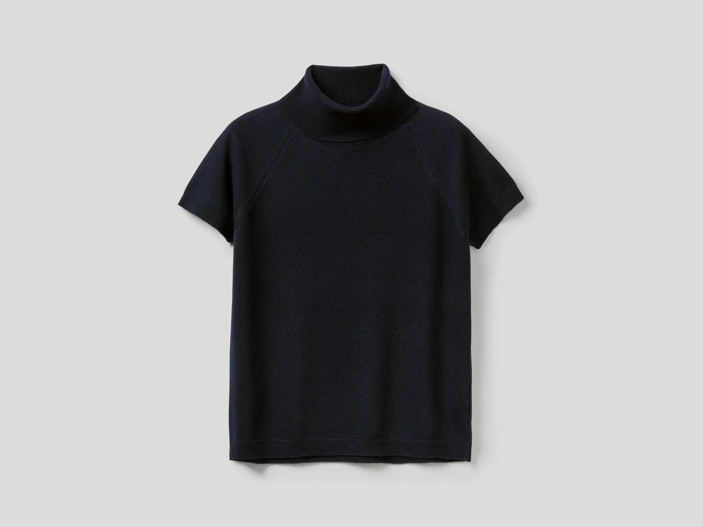 Футболка жіноча Benetton 1035e2544 XS Синій - фото 5