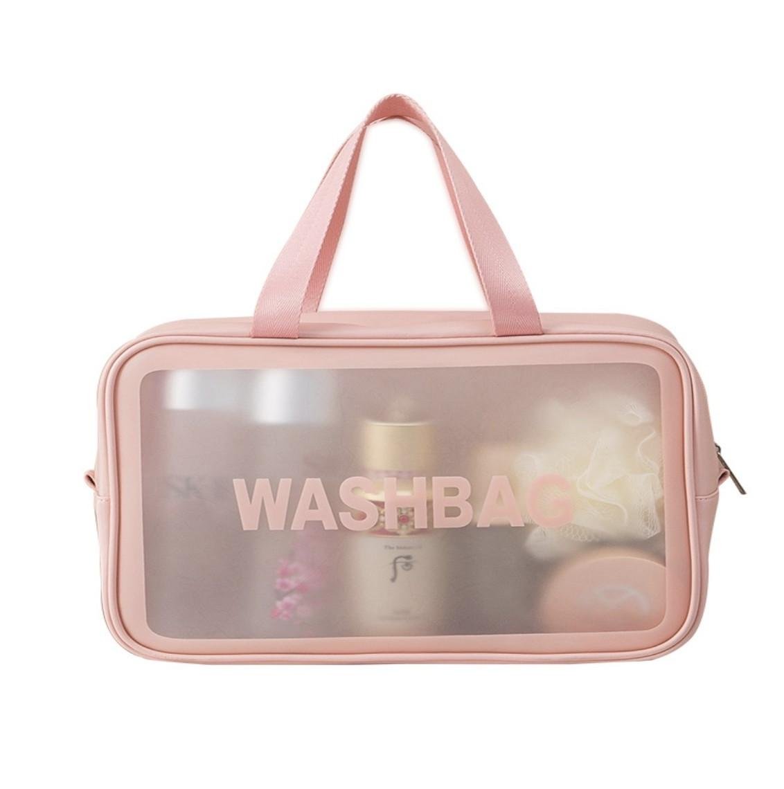 Органайзер WASHBAG с двумя ручками Розовый