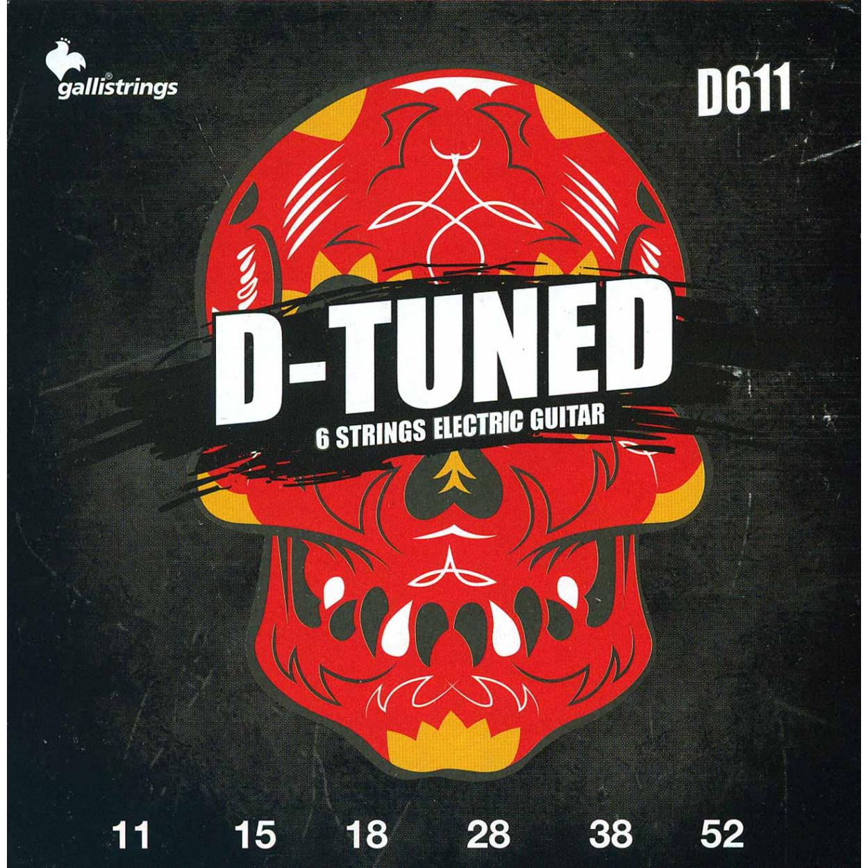 Струны для электрогитары Gallistrings D611 (21424) Струны для электрогитары Gallistrings D611 (21424)